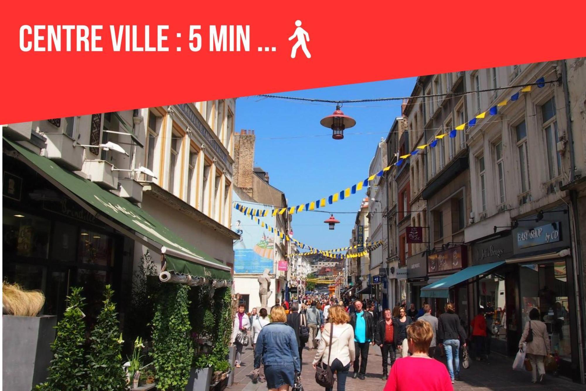Nostalgie 90- Emplacement Ideal- Parking Gratuit Apartment *