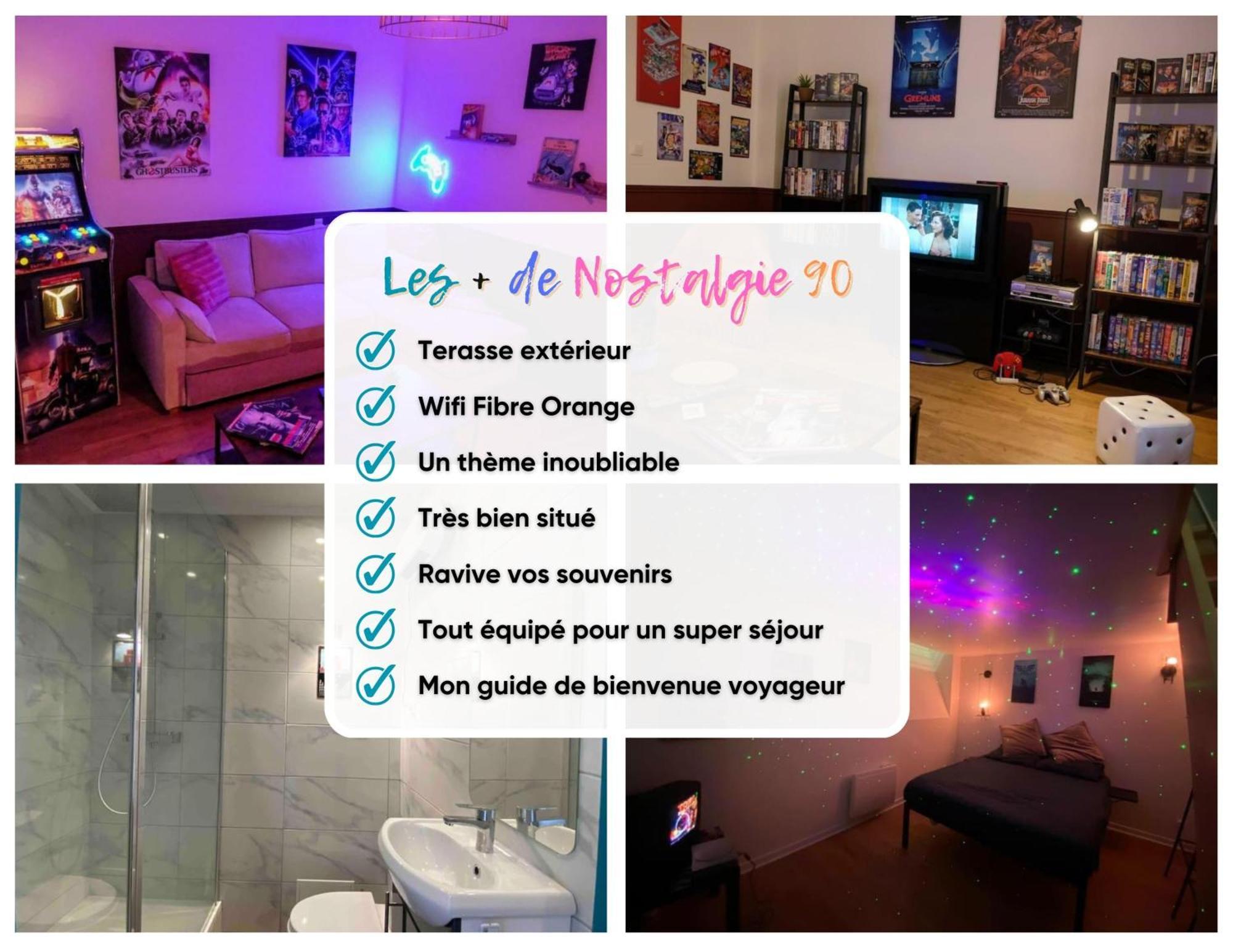 Apartment Nostalgie 90- Emplacement Ideal- Parking Gratuit *